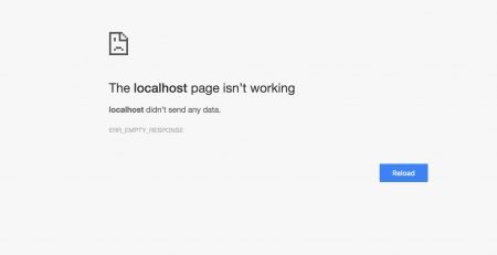 error screen